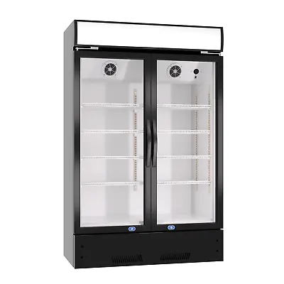 NEW Commercial 2 Glass Door Merchandiser Reach In Refrigerator Display Cooler • $1566.55