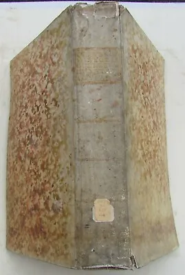 1731 VELLUM BINDING FOLIO HISTORIA ECCLESIASTICA Antique By Graveson Ignatius • $279.99