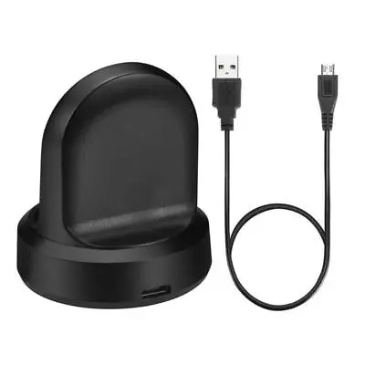 Charging Dock Cradle For Samsung Gear S2 S3 Galaxy Watch - Wireless Charger • £6.76