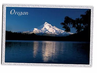 Oregon Mt. Hood Lost Lake Scenic Vintage Chrome Postcard • $4.50