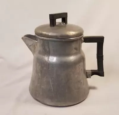 Vintage Wearever Percolator Coffee Pot #3008 Aluminum 8 Cup Stove Top Old • $16.99