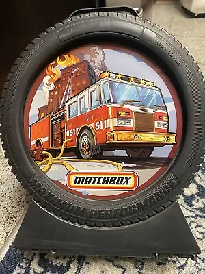 Matchbox Car Storage Carrying Case Tire Shaped 72 Cars 2009 Edition Rare!! • $19.99