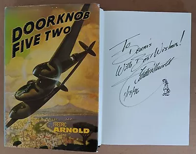 SIGNED Doorknob Five Two Fredric Arnold WWII P-38 Fighter Pilot Memoir History • $44.44