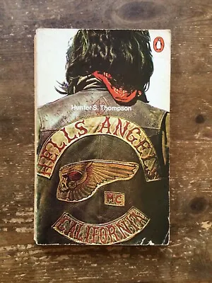 Hells Angels Hunter S Thompson Rare Backpatch Cover Outlaw Bikers 1%er • £24.95