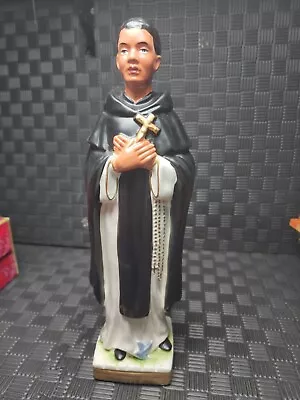 Vintage St Martin De Porres Statue St Martin Of Porres Figure Catholic NOS 12  • $149.95