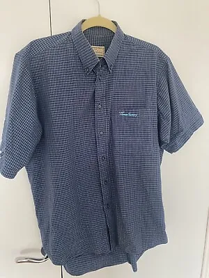 Thomas Burberry Mens Shirt Long Sleeve Button Up Collared Size M • $50