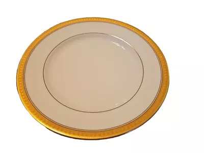 Mikasa Palatial Gold  Salad/Dessert Plate 8 1/4 Inch NEW • $15.99