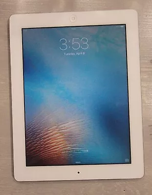 Apple IPad 3rd Gen. 64GB Wi-Fi + Cellular (AT&T) 9.7in  White Model MD409LL/A • $83.20