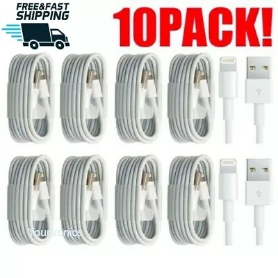 10x Fast Charging Cable Quick Charger Charge Power Sync Cord Bulk Wholesale • $9.94