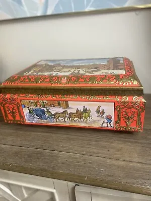 Vintage Nurnberg Gingerbread Tin E. Otto Schmidt Prospect Des Platzesbey  • $33