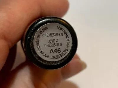 Mac Cremesheen Lipstick Love & Cherished (rare) * By Signed For Post • £79.95