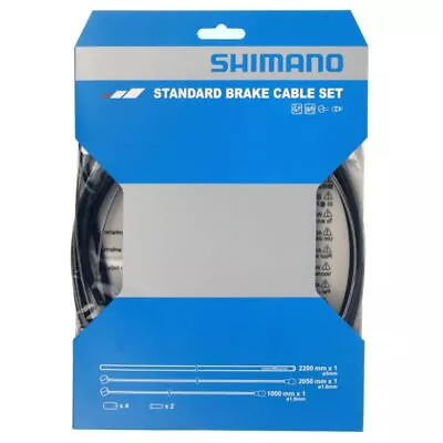 Set Cables Brake MTB Standard M-System Front And Rear Black SH-Y80098022 Sh • $35.24
