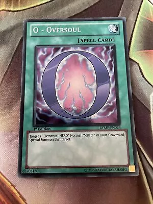 Yu-Gi-Oh Secret Rare O - Oversoul 1st Edition RYMP-EN026 (NM) • £4.50