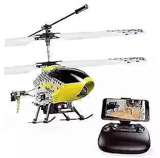  U12S Mini RC Helicopter With Camera Remote Control Helicopter For Kids Yellow • $58.70