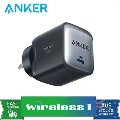 $79 • Buy Anker Nano II 65W GaN USB-C Fast Charger A2663T11