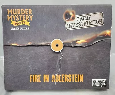 BRAND NEW - Murder Mystery Party Case File: Fire In Alderstein Party Game Sealed • $17.95