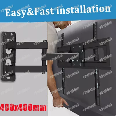£21.23 • Buy TV Wall Bracket Mount Corner Tilt Swivel 32 37 40 42 47 50 55 60 65 Inch LED LCD