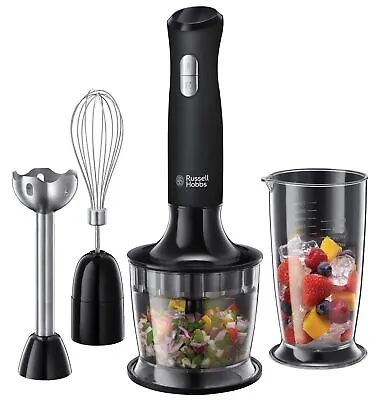 Russell Hobbs Desire 3-in-1 Hand Blender Electric Whisk And Vegetable Chopper • £40.07