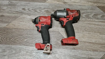 £155 • Buy Milwaukee 18v M18 Mid Torque Impact Wrench M18FMTIWF12 & Impact Driver Set