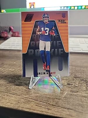 Jalin Hyatt Rc Base Red Zone Zenith Football 2023 Rookie Wr New York Giants • $1.99