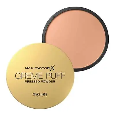 Max Factor Creme Puff Pressed Powder 21g To 14g With Sponge • £8.69