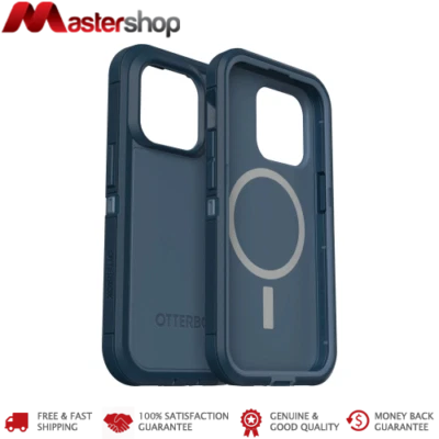 $89 • Buy Otterbox Defender XT Tough MagSafe IPhone 14 Pro Max 6.7 Inch Ocean Blue