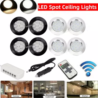 12V LED Down Lights Recessed Ceiling Spot Lamp Motorhome RV Campervan Caravan AU • $18.04