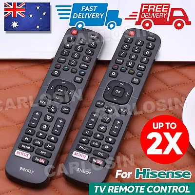 For Hisense TV Remote Control EN2B27 OEM Universal RC3394402/01 3139 238 AU NEW • $7.45