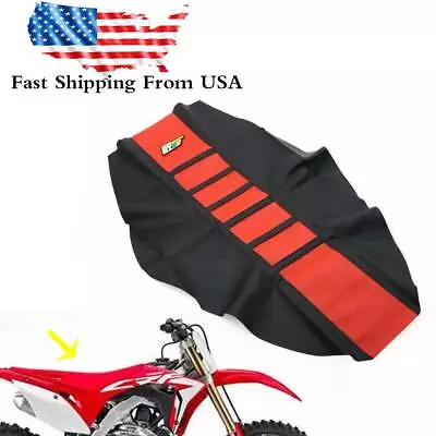 Gripper Soft Seat Cover For Honda CR125R CR250R CR500R CRF100 CRF125f 97-2021 • $17.99