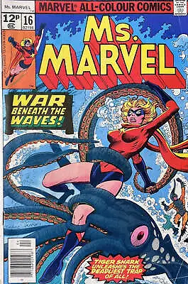 Ms Marvel #16 - Marvel Comics - 1978 - 1st Cameo App Of Mystique • £17.95