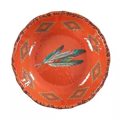 New Feather Southwest Melamine (THICK DURABLE PLASTIC)  Serving Bowl 14  • $29