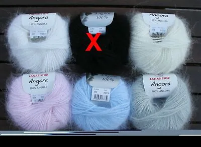 €55/100g 100% Angora Katia Yarn Rabbit Rabbit Yarn Colors Of Choice • $5.86