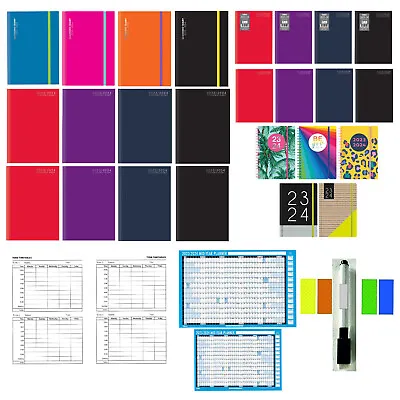 Academic Diary 2023 2024 Mid Year A4 A5 Week To View Day A Page Student Planner • £5.79