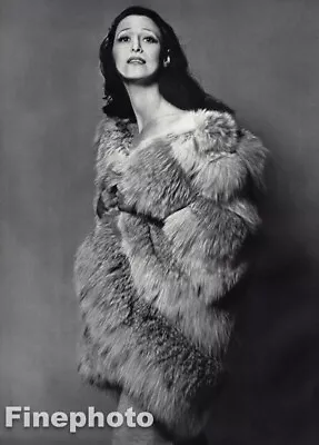 $169.19 • Buy 1959 Maya Plisetskaya By RICHARD AVEDON Russian Ballerina Fur Vintage Photo Art