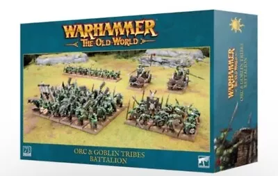 Warhammer Old World - Orcs And Goblins - Battalion  - Nib • $122.99