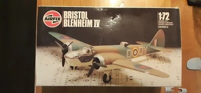 £5.99 • Buy Vintage AIRFIX BRISTOL BLENHEIM IV 1:72 Scale Aero Kit No 0207 FOR SPARES REPAIR