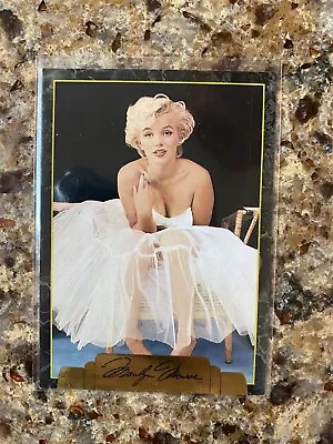 Sports Time - Marilyn Monroe Promo Trading Card #mm1 Black Signature 1995 • $3