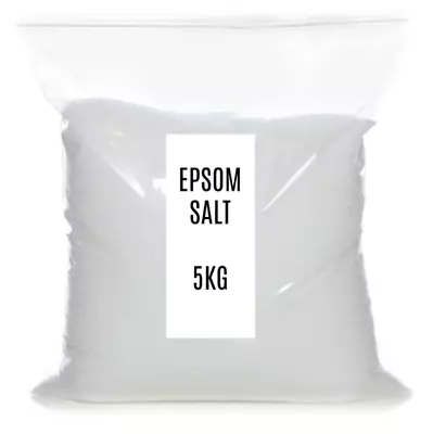 Epsom Salts 5kg IO Plastic Bag Full  • $24.19