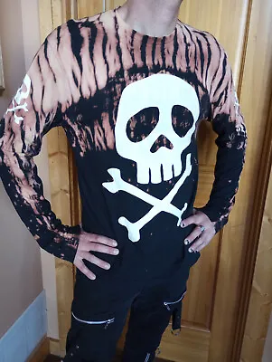 Space Pirate Captain Harlock Danzig Misfits PunkgothDIY Unisex Longsleeve SHIRT  • $29.99