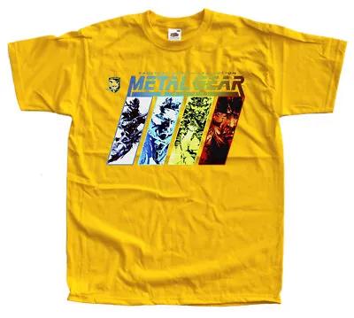 Metal Gear Solid V2COMPUTER GAME T-Shirt (BLACKYELLOWBLUE) All Sizes S-5XL. • $20