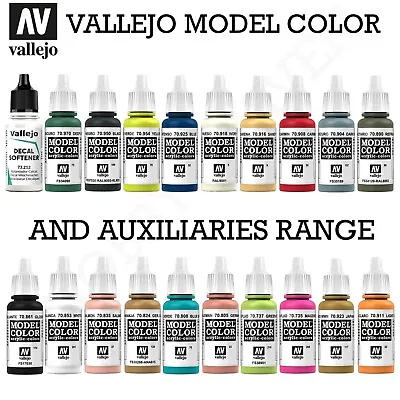 Vallejo Model Color Paints Full Range Combined Fast Shipping • £3.98