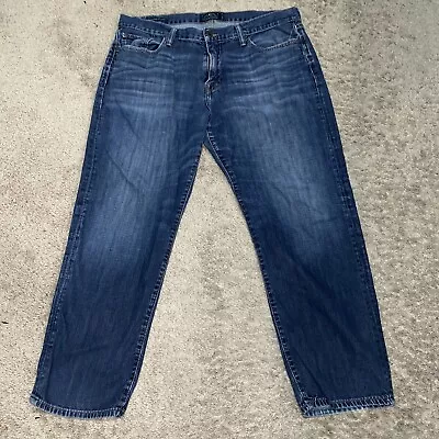 Lucky Brand Mens Jeans Blue 38x30 Denim 363 Vintage Straight Dark Wash Pants • $16.64