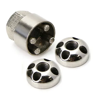 Stainless Steel M8 Anti-Theft Nut/Bolt Key For LED Light Bar Fog Lamp Security • $14.39