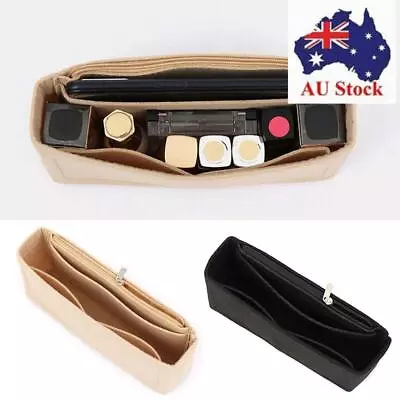 $14.69 • Buy Organizer Pouch Soft Felt Insert Bag Inner Bag Handbag Insert Bag Purse Liner