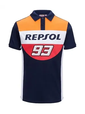 Marc Marquez 93  Official Repsol Honda Polo Shirt - 18 18502 • £47.99