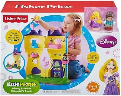 Fisher Price Little People Disney Princess Rapunzel's Tower • $119.95