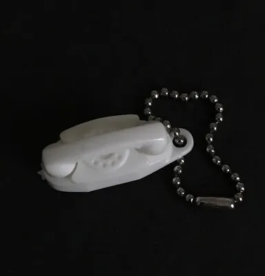 Vintage Keychain MINI TELEPHONE ROTARY DIAL Key Fob Ring THE PRINCESS PHONE • $11.97