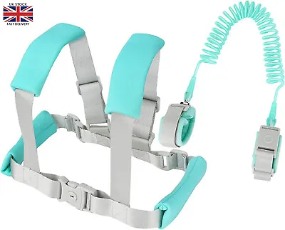 £15.86 • Buy Baby Toddler Safety Walking Harness Child Anti Lost Strap Belt Rope Reins 2 In 1