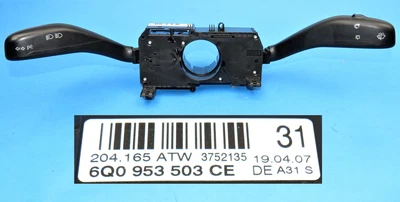 £29.99 • Buy VW Polo Indicator And Wiper Arm Stalks 9N3 6Q0953503CE
