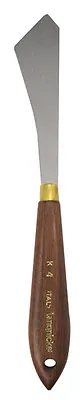 Flat Shaped Lk-4p Artist Stainless Steel Palette Knife Painting Knives Oil Paint • £4.95